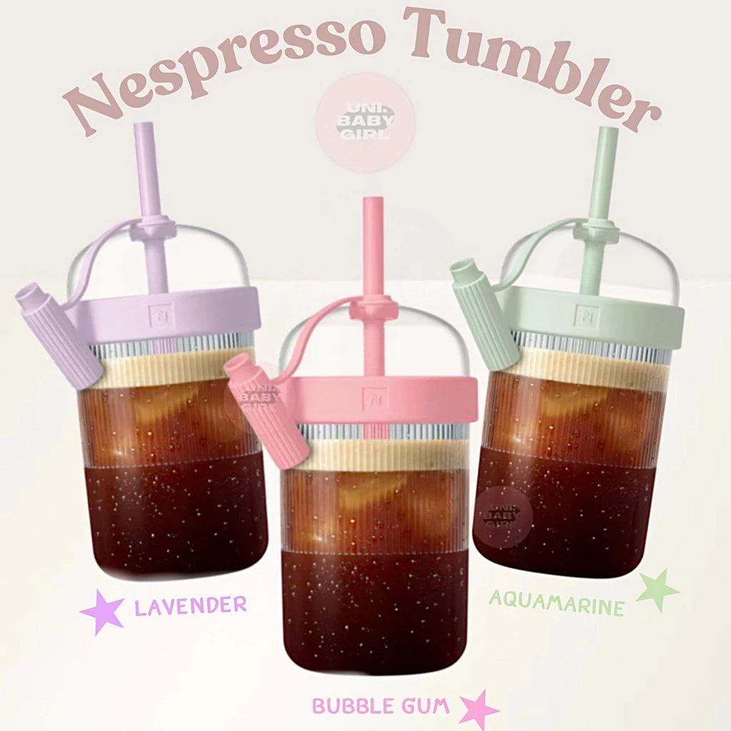 พร้อมส่ง Nespresso Tumbler Limited 540ml. แก้วน้ำคว่ำไม่หก แท้จากออฟิชเชี่ยล100%