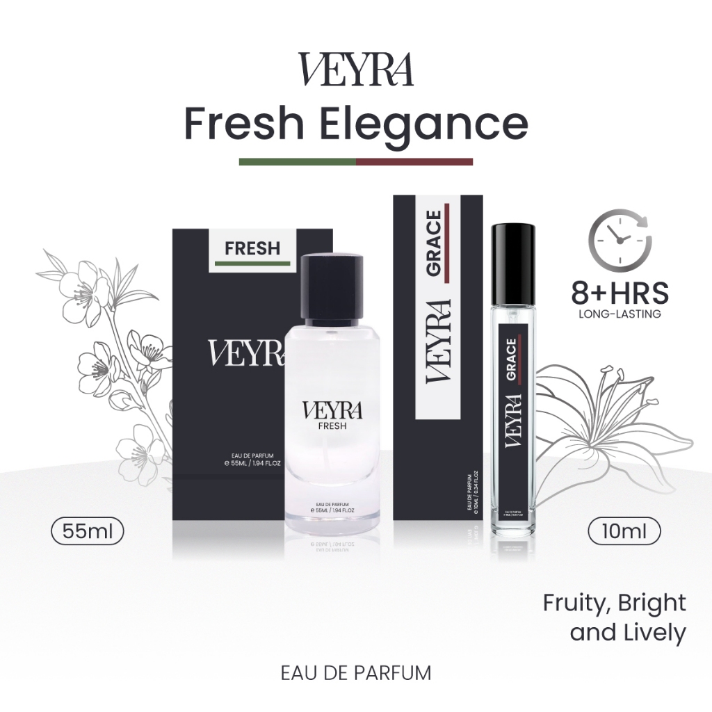 VEYRA [Fresh Elegance] Signature Layering Set | FRESH 55ml + GRACE 10ml