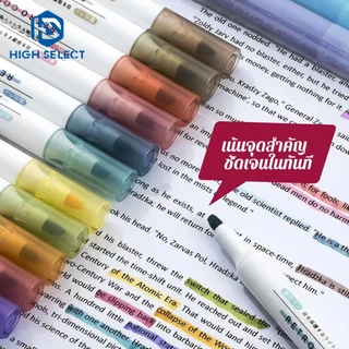 1 ชุด 6 สี ปากกามาร์ค ชุดปากกามาร์คเกอร์ ไฮไลต์ ภาพวาด ปากกา นักเรียน การเรียนรู้ ปากกามาร์คเกอร์