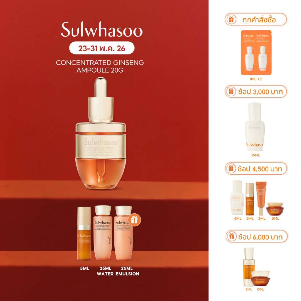 Concentrated Ginseng Rejuvenating Ampoule 20g