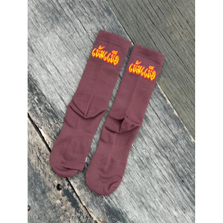 ถุงเท้าเข้มแข็ง performance sock “เข้มแข็งทั้งกายและใจ“ 3 สี ดำ / ขาว / น้ำตาล