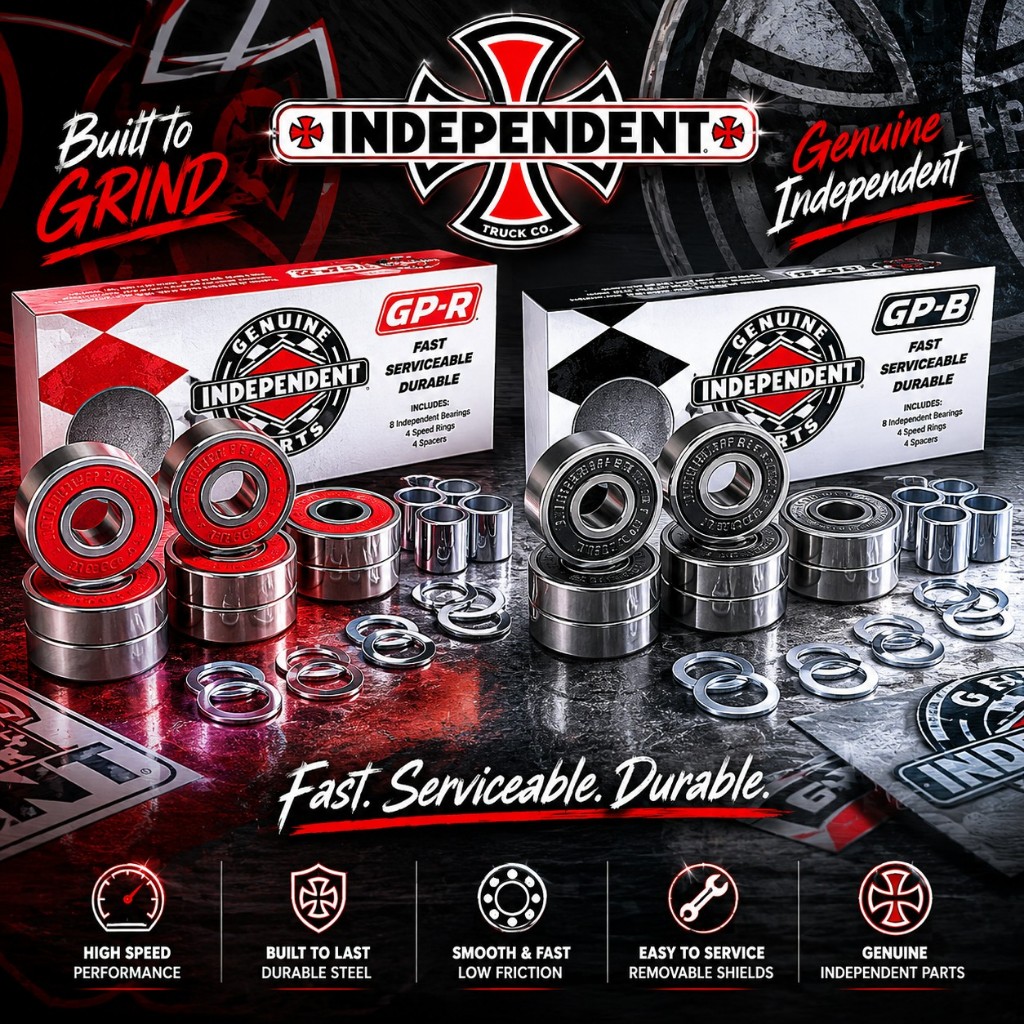 Independent Genuine Parts GP-R / GP-B Bearing | ลูกปืนสเก็ตบอร์ดอินดีเพนเด้นท์ แบรนด์นำเข้าจากอเมริกา [สินค้าพร้อมส่ง]