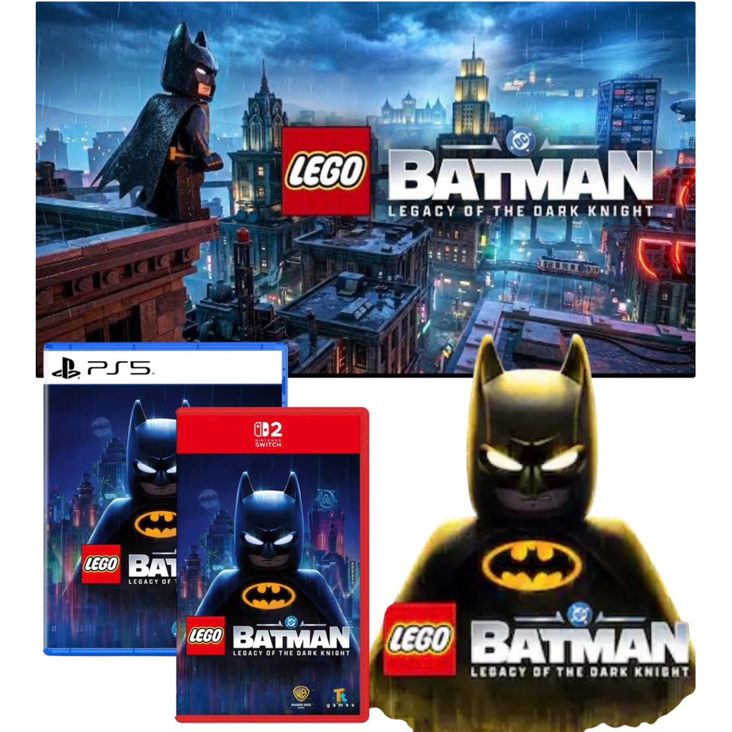 (Ps5พร้อมส่ง) 📌(Sw2-มา/ก.ย/69) Ps5 ,Switch2 [C/T-A/T] LEGO Batman: Legacy of the Dark Knight(Z3/Asia)