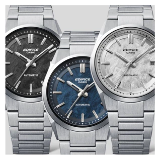 New CASIO Edifice Automatic EFK EFK-110 EFK-200 38 มม. กระจกแซฟไฟร์ ประกันศูนย์ Cmg 1 ปี