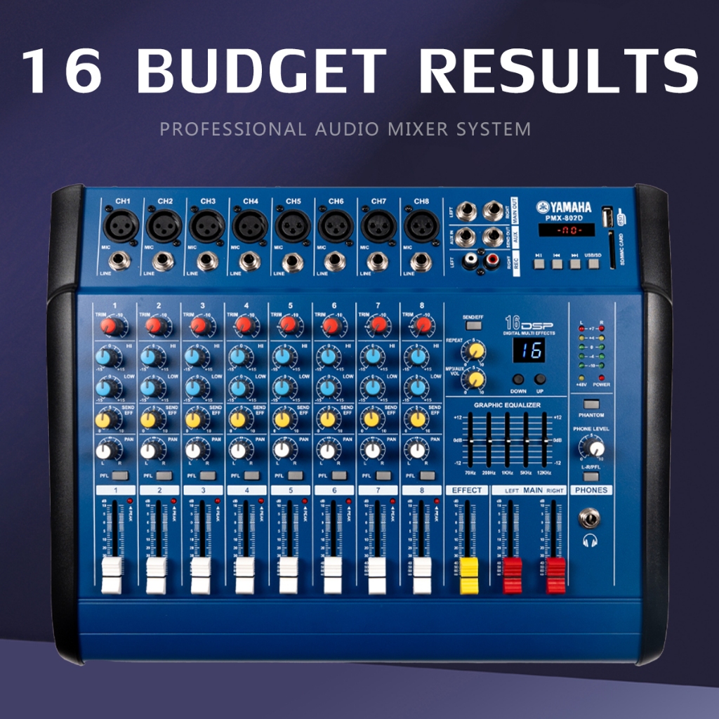 YAMAHA PMX402D / PMX602D / PMX802D รูปที่ 6