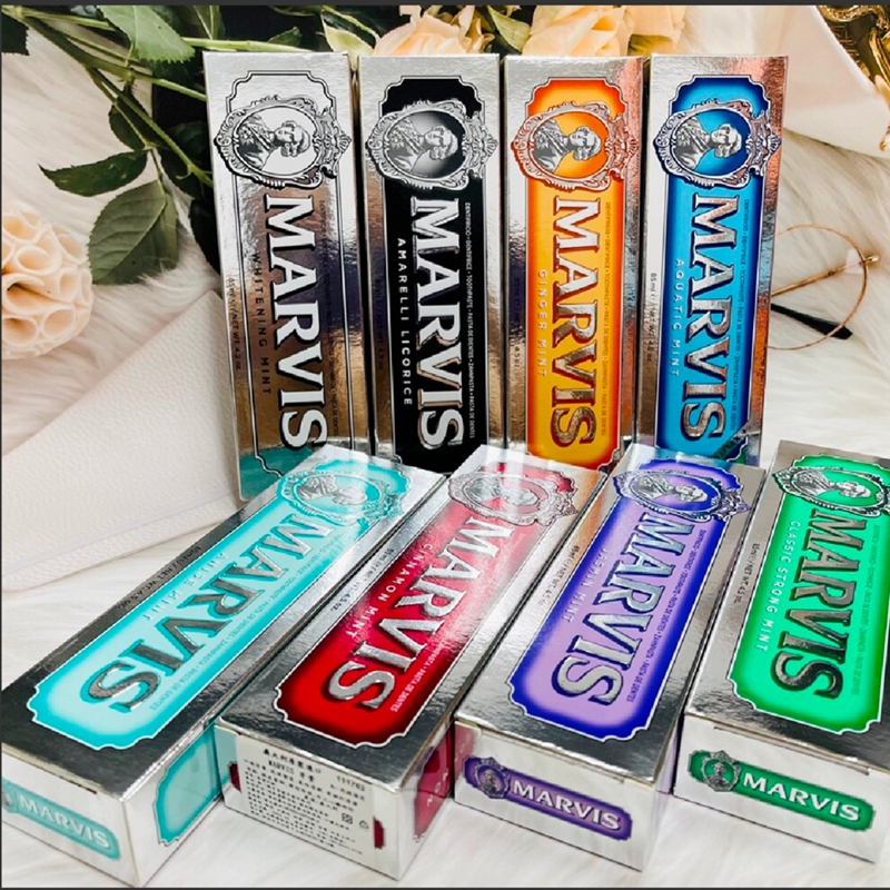 พร้อมส่ง MARVIS Toothpaste 85ml ยาสีฟันสุดหรูระดับพรีเมี่ยม จากอิตาลี ของแท้ 100% !!