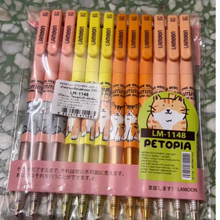 ปากกาลูกลื่น หมึกน้ำเงิน LAMOON หัว 0.38 MM สายมูเตลู
