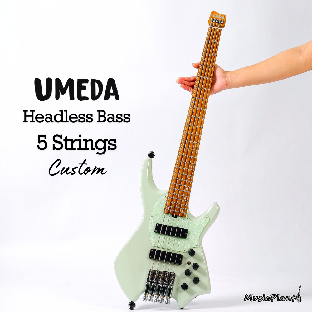 Umeda - Matcha Custom Active Headless Bass 5 Strings (3.6 Kgs)