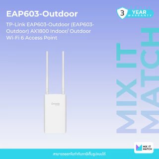 TP-Link EAP603-Outdoor (EAP603-Outdoor) AX1800 Indoor/ Outdoor Wi-Fi 6 Access Point