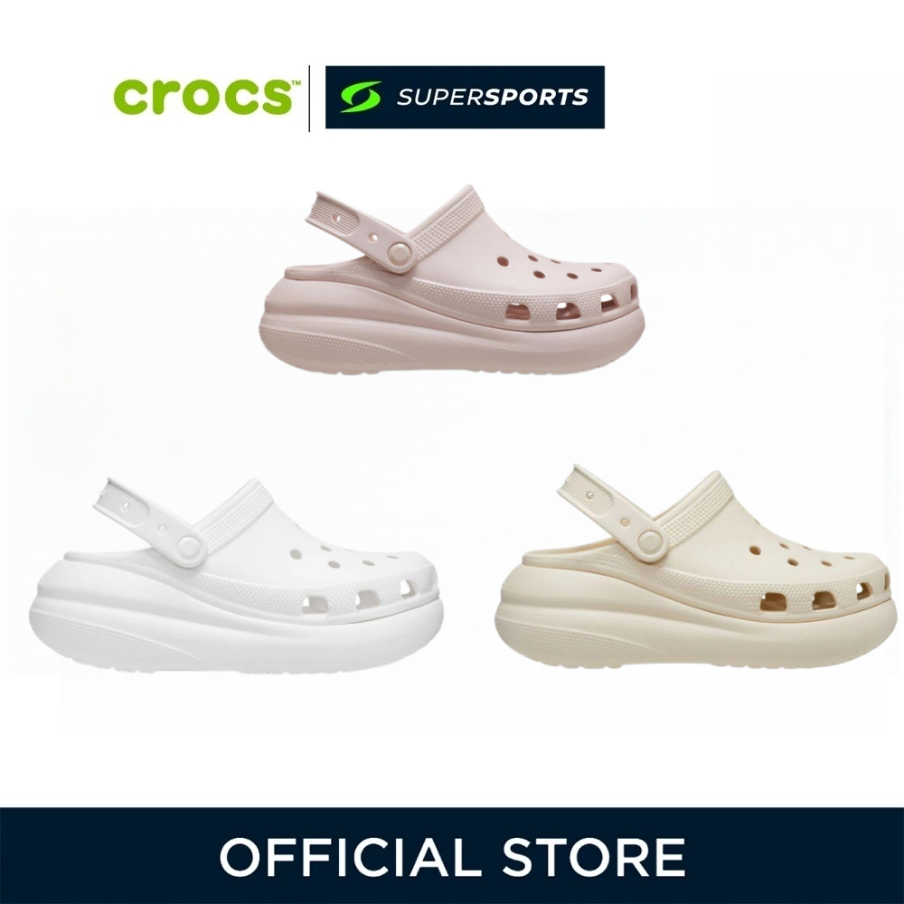 🌸ประกันของแท้🌸 CROCS Classic Crush Clog รองเท้าลำลองผู้ใหญ่ กันลื่น กันน้ำ แพ็คเกจแน่น ส่งไว ไม่ชำรุด
