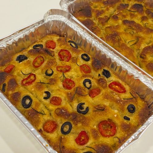 ขนมปัง Sourdough foccacia ขนาด 300 กรัม