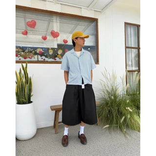 [ พร้อมส่ง ] กางเกงขาสามส่วน Haru Wide Pants ทรงสวย ผ้าหนานุ่มกัน UV