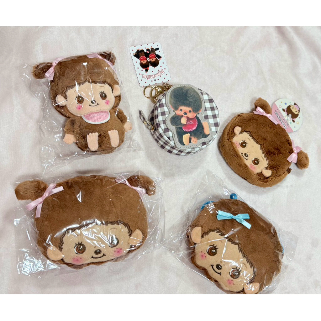 Monchichi ญี่ปุ่น กระเป๋าตังค์ม่อนชิชิ ของแท้จากญี่ปุ่น น่ารักมาก ลิมิเต็ด