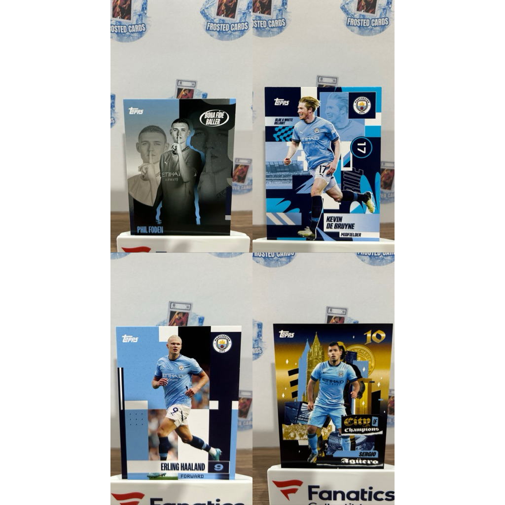 การ์ดบอล Man City หลากหลาย