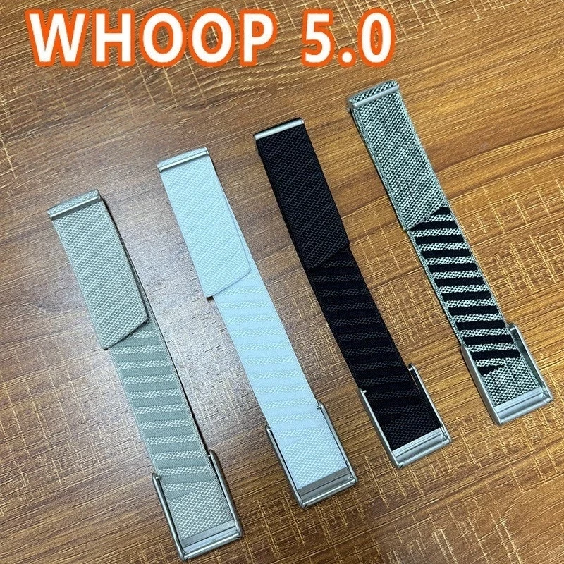 COD สายนาฬิกาไนลอนถัก รองรับ WHOOP 4.0/5.0 สวมใส่สบาย อะไหล่เสริมคุณภาพ thumbnail 9