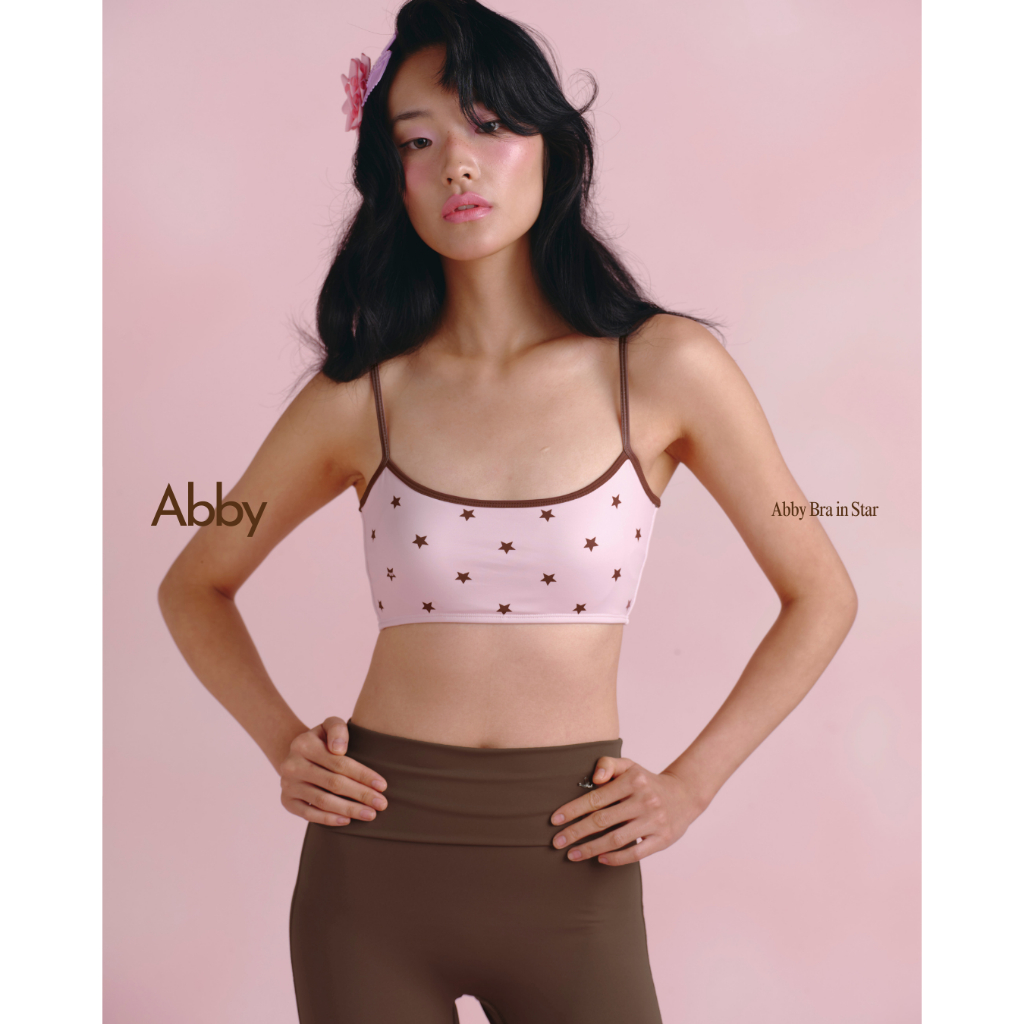 when.we.stretch - Abby Star Bra บราออกกำลังกายใส่สบาย ทรงสวย
