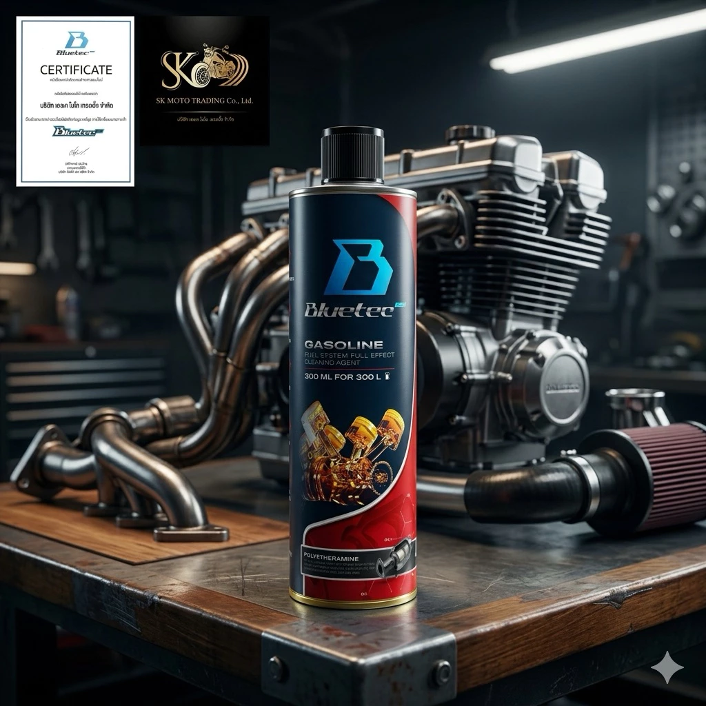 Bluetecboost น้ำยาล้างหัวฉีดเบนซิน 300ml