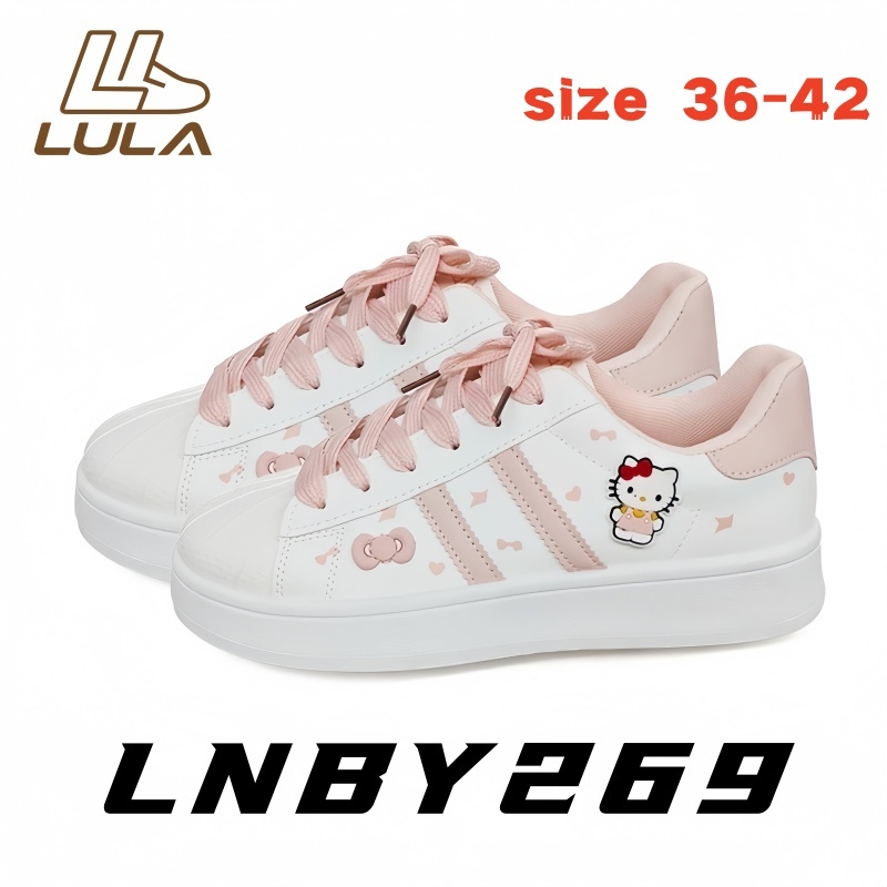 [LNBY269] รองเท้าผ้าใบลำลองสไตล์เกาหลี รองเท้านักเรียนสไตล์น่ารัก ไซส์ 36-42