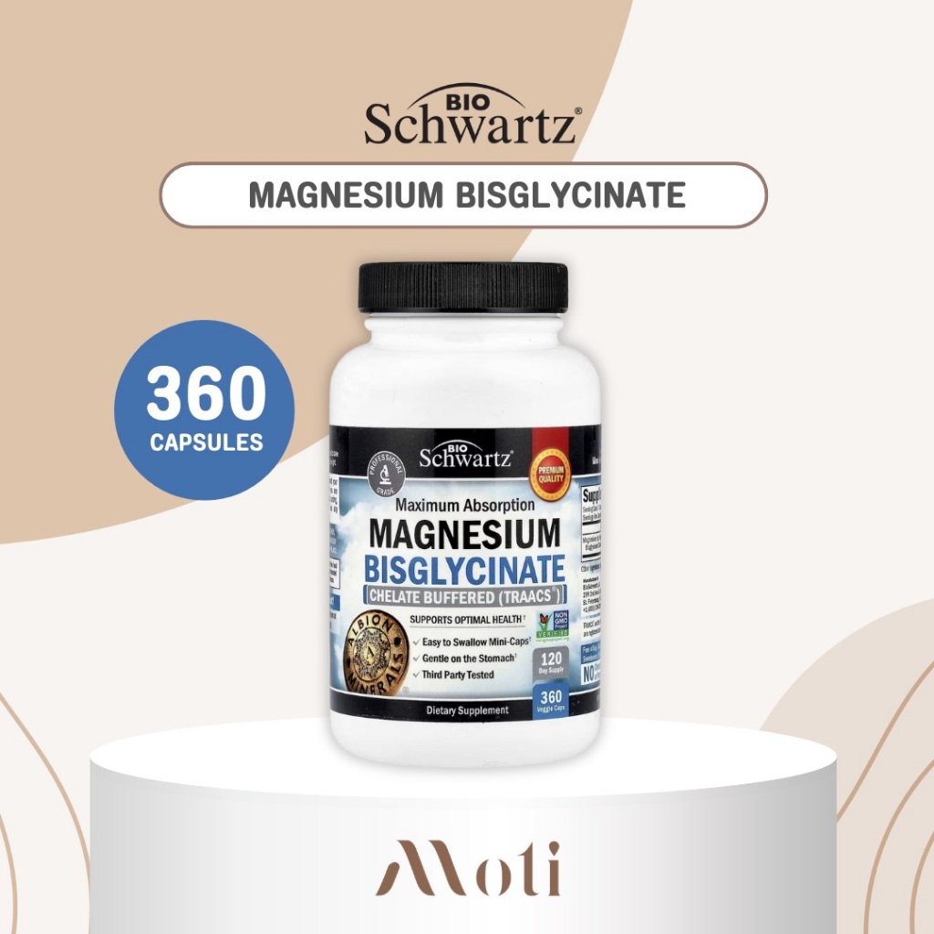 Bio Schwartz - Magnesium Bishlycinate 360cap Bioschwartz