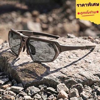 แว่นตากันแดดกีฬา ร้านไทยส่งเร็ว แว่นตากันแดดสปอร์ต ทรงโค้ง เลนส์ Polarized กัน UV400