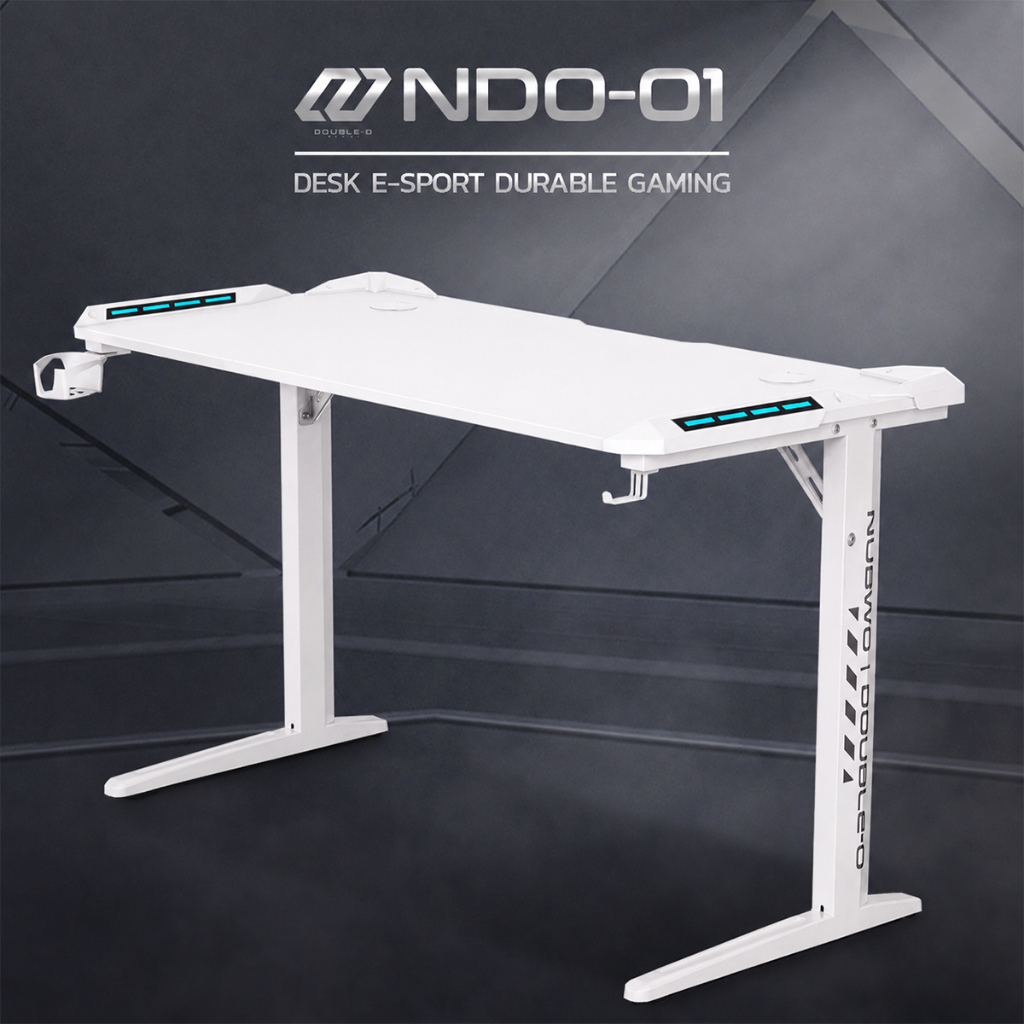 [ประกัน 1ปี] NUBWO รุ่น NDO-01 โต๊ะเกมมิ่ง โต๊ะทำงาน Gaming Desk มี 4 สี ดีไซน์สวย แข็งแรง ฟังก์ชั่นครบ