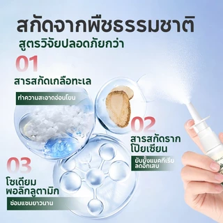 Kreain Nature สเปรย์ล้างจมูก สเปรย์ทำความสะอาดช่องจมูก สูตรธรรมชาติ สเปรย์บรรเทาอาการคันจมูก 30ml