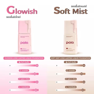 ถูก/แท้/มีไลฟ์ รองพื้น PALA Long-Lasting Liquid Foundation SPF50+ PA+++ รองพื้นพาลา ผิวเนียน บางเบา ชุ่มชื้น