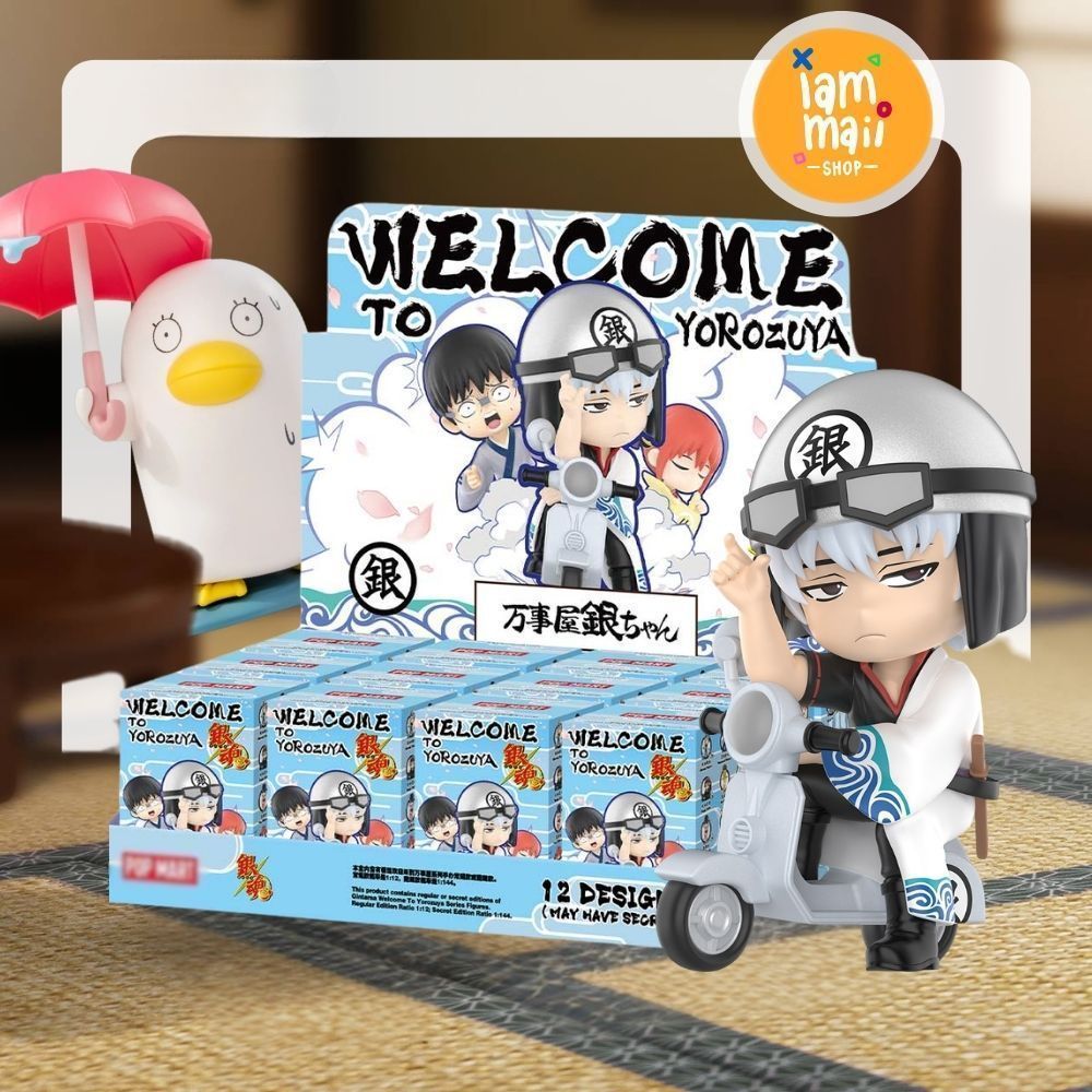 [ยกกล่อง] Gintama Welcome To Yorozuya Figures ลิขสิทธิ์แท้ กล่องสุ่ม พร้อมส่ง