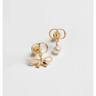 (D176) ต่างหู D Mini Bow [มาใหม่ชนช้อป!] สวยตาแตก ดีเทลน่ารัก สวยตรงปก 100% ไม่ต้องลุ้น♡