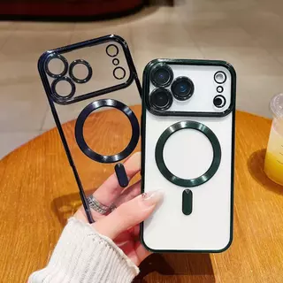 เคสใส แม่เหล็ก สำหรับรุ่น Xiaomi Redmi Note15 Note15Pro Note15ProPlus POCO M8 M8Pro กันกระแทก แม่เหล็กชาร์จไร้สาย