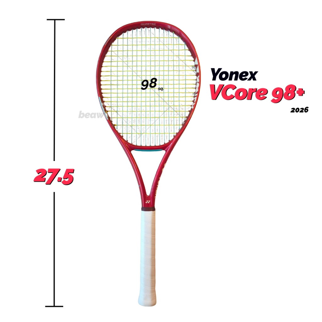Yonex Vcore 98+ 2026 Grip 2 ไม้เทนนิส มือสอง 95%+ พร้อมส่ง