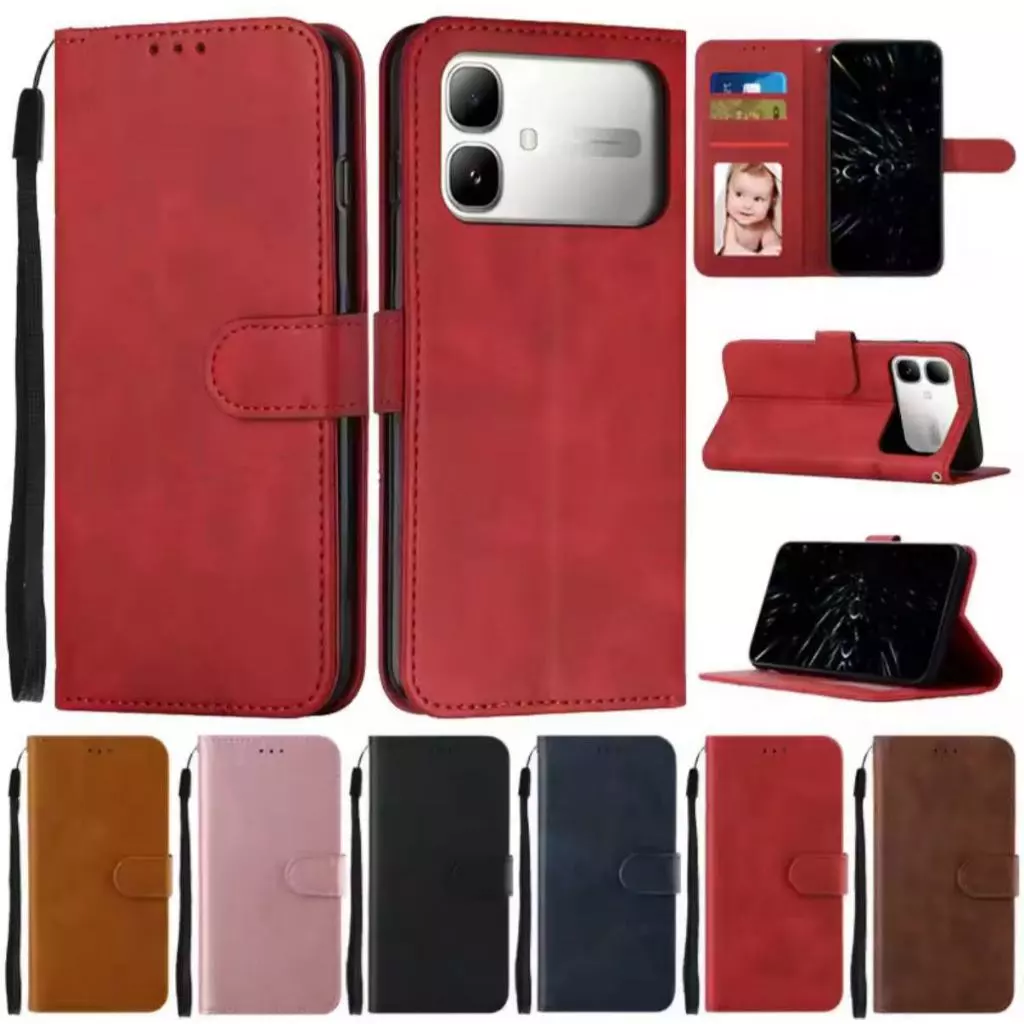 เคสฝาพับหนัง ล็อคได้ สำหรับ Infinix Smart20 เคสกันกระแทกฝาพับ มีแม่เหล็ก