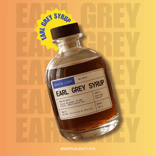 Earl Grey Syrup Premium ไซรัปชาเอิร์ลเกรย์แท้ กลิ่น Bergamot หอมละมุน ไม่หวานโดด (ขนาดทดลอง 50 กรัม)