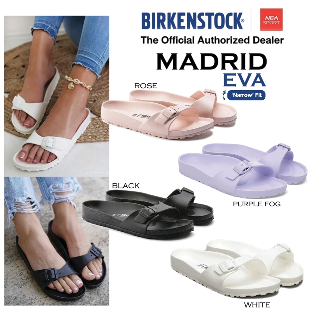 [ของมาแล้ว จะช้าอยู่ไย] BIRKENSTOCK Madrid EVA (NARROW FIT) รองเท้าแตะ รุ่นฮิต ทรงมาแรง ได้ทั้งชายหญิง