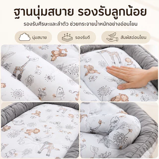 AMWT MALL⚡️ที่นอนเด็ก ที่นอนเด็กมุ้งครอบ มุ้งปิคนิก ฟรี!!ที่นอน+หมอน 100% Cotton ขนาดใหญ่