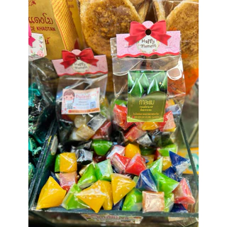 กาละแมกะทิสด แบบแพค 150g.หอม นุ่มหนึบ อร่อย by โชคอัมพร