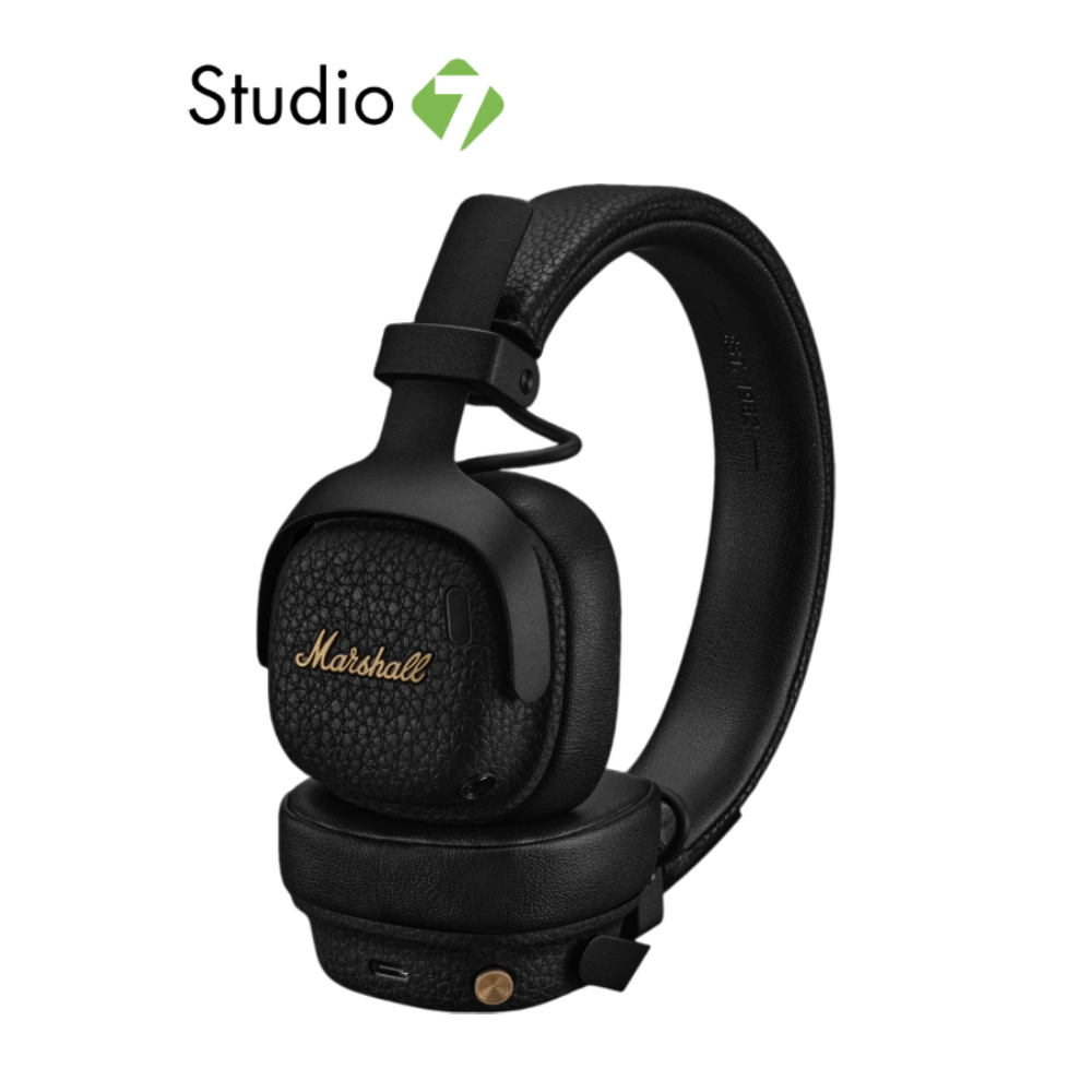 หูฟังครอบหู Marshall Milton A.N.C. Black by Studio7