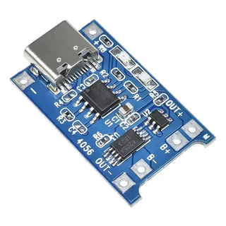 10PCS Type-C Micro Mini 5V1A 18650 TP4056 แบตเตอรี่ลิเธียมโมดูลชาร์จบอร์ดป้องกันฟังก์ชั่น Dual 1A Li-ion