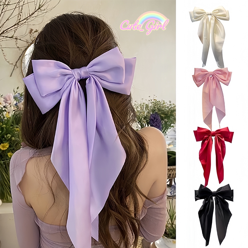 กิ๊บติดผมโบว์ กิ๊บติดผม🎀น่ารัก หวาน Fashion Accessories สไตล์เกาหลี สำหรับผู้หญิง ส่งเร็ว COD