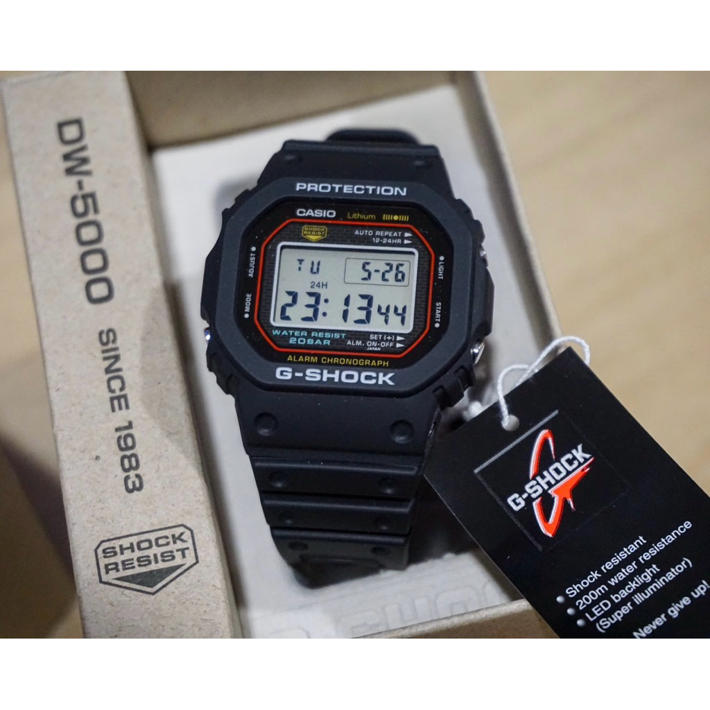 [มีสินค้าพร้อมจัดส่ง] DW-5000R-1A [MADE IN JAPAN]