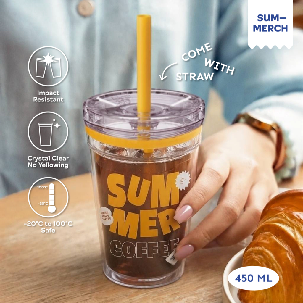 Summer Tumbler แก้วกาแฟพกพา | Enjoy Coffee with The Summer Coffee Company