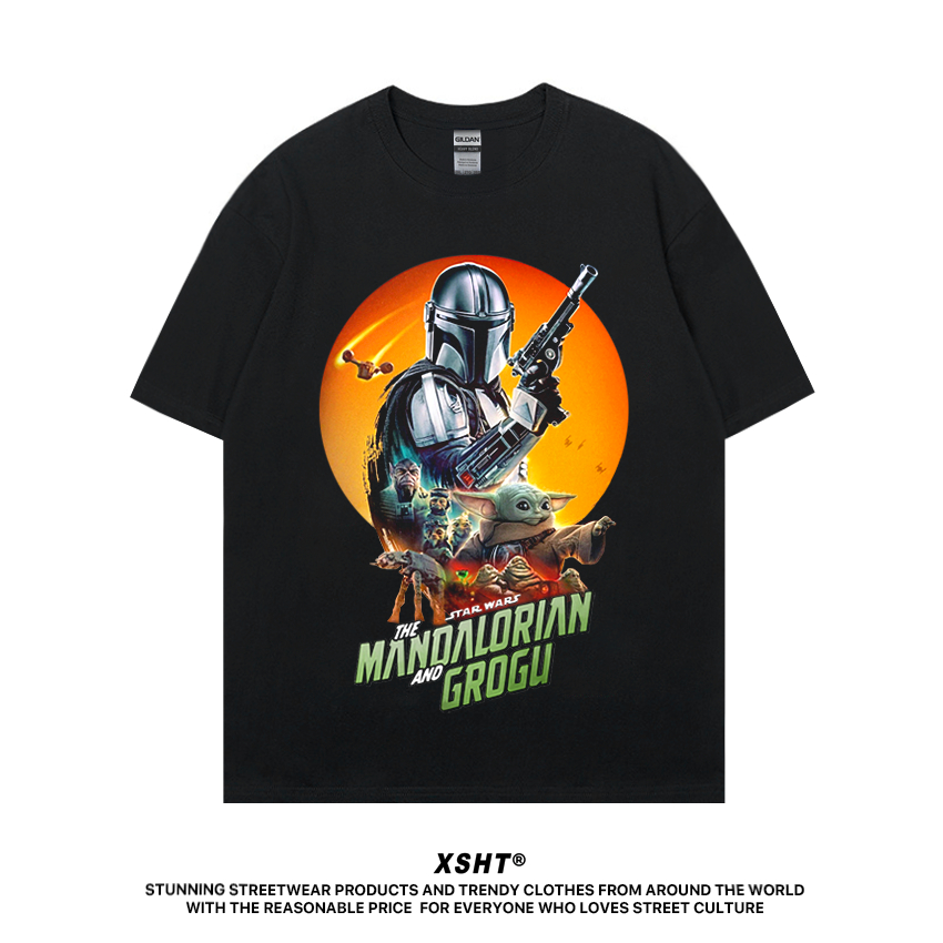 🔥พร้อมส่ง🔥 เสื้อ Star Wars : The Mandalorian and Grogu (2026) Tee - Black (สีดำ) by XSHT