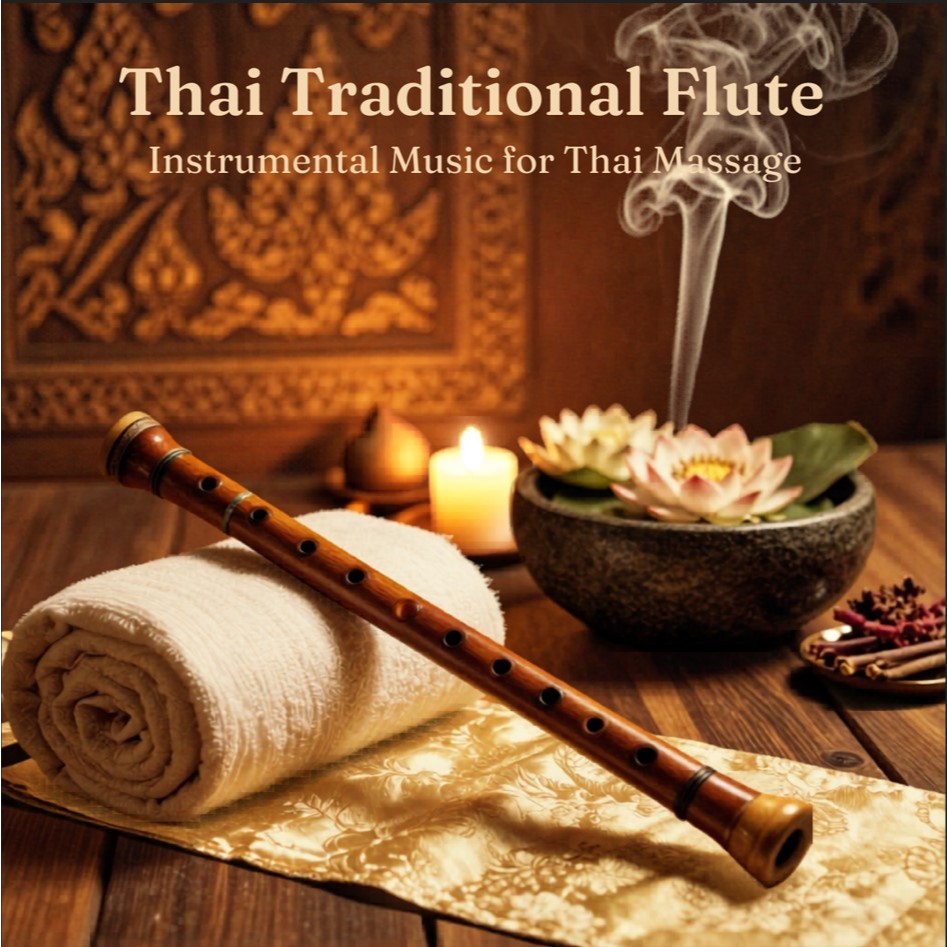 ดนตรีบรรเลง เหมาะกับร้านนวดแผนไทย (แผ่น CD , USB แฟลชไดร์ฟเพลง ไม่ติดลิขสิทธิ์)