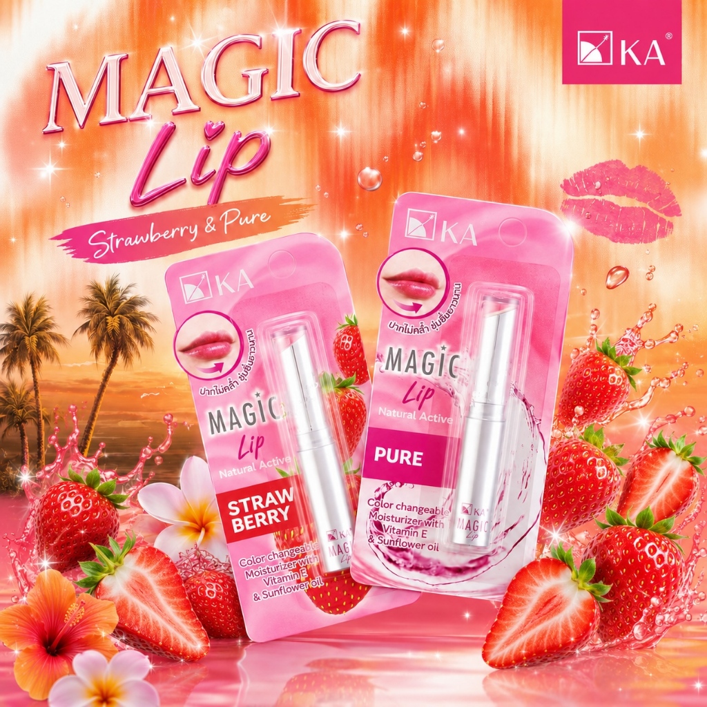 KA Magic Lip เค.เอ.เมจิก ลิป เนเชอรัล แอคทีฟ +++โฉมใหม่+++