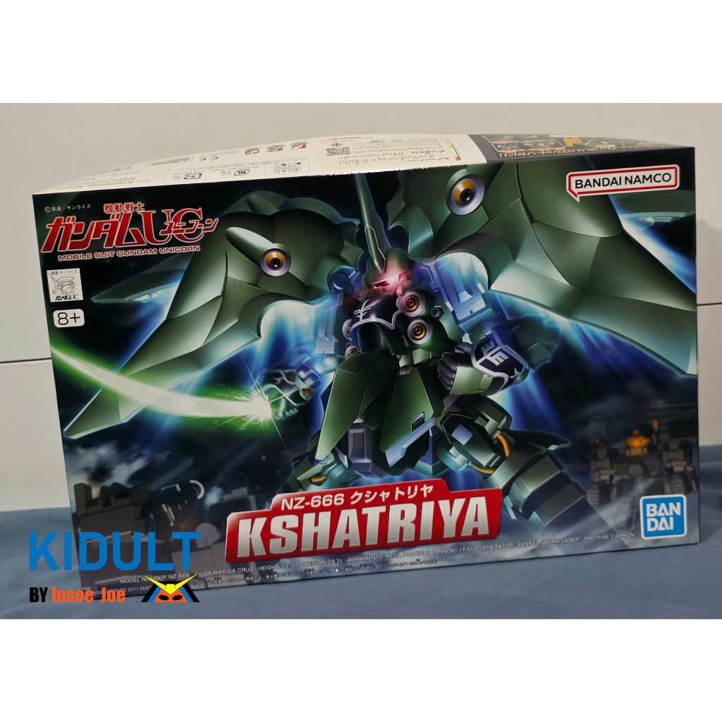 BANDAI SD BB Senshi #367 NZ-666 Kshatriya