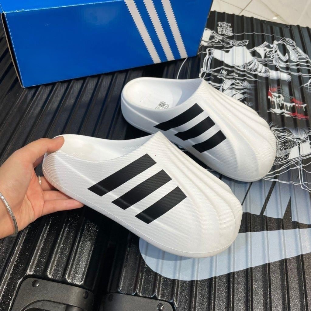 Adifom Superstar Mule รองเท้าแตะชาย รองเท้าแตะผู้ชายฤดูร้อนกลางแจ้งที่มีคุณภาพสูงรองเท้า