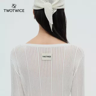 (พร้อมส่ง) Twotwice - Soft Rib Cardigan