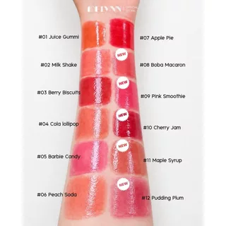 💋มีครบทุกเบอร์💋 MELYNN Airy Glossy Lip Tint มีลีนณ์ ลิปทิ้นท์แอร์รี่ ลิปกลอสลูกกวาด #ลิปMelynn