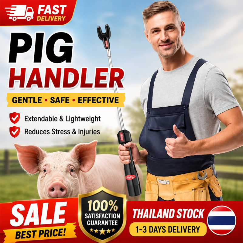 ก้านไล่หมูไฟฟ้าช็อต Electric Pig Repellent Sticks กันน้ำทั้งตัว ใช้งานได้ในวันที่ฝนตก อุปกรณ์ไล่หมูไฟฟ้าช็อต ใช้งานง่าย