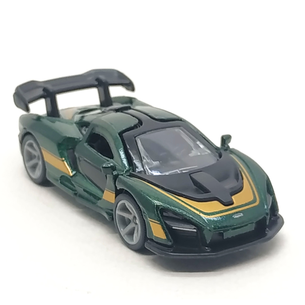 Majorette McLaren Senna สีเขียวเข้ม / ดำ / ทอง Pink Slips Wave 4 scale 1/56 (3 inches) no Package